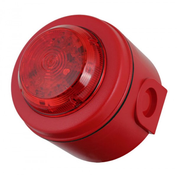 FNM-320LED-SRD Sounder with LED, surface-mount, red